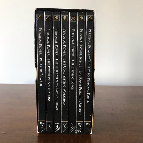 NWOT Tony Robins Get The Edge & Personal Power CD sets (17 CDs) - Picture 3 of 3